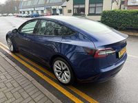 Used Tesla Model 3 Long Range AWD 366 kW (498 HP) 2021 Blue Sedan