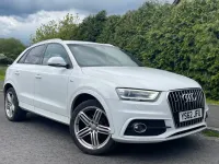 Used Audi Q3 S-Line 140 HP (102 kW) 2013 White SUV