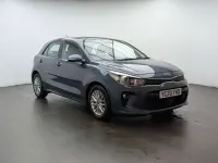 Used Kia Rio 99 HP (72 kW) 2020 Blue Hatchback
