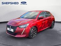Used Peugeot 208 Allure Premium 75 HP (55 kW) 2020 Red Hatchback