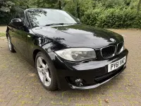 Used BMW 118 Cabriolet Sport Line 2011 Black Cabriolet