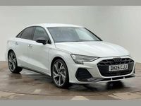 New Audi A3 Black Edition 150 HP (110 kW) 2025 White Sedan