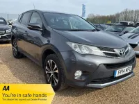 Begagnad Toyota RAV4 124 HK (91 kW) 2014 Grå SUV
