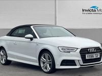 Used Audi A3 Cabriolet S-Line 2016 White Cabriolet