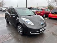 Used Nissan Leaf Tekna 80 kW (109 HP) 2017 Black Hatchback
