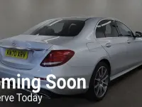Gebraucht Mercedes E220 AMG line 2020 Silber Limousine