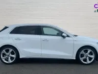 Used Audi A3 S-Line 110 HP (80 kW) 2022 White Sedan