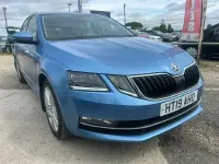 Used Skoda Octavia SE L 150 HP (110 kW) 2019 Blue Hatchback