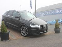 Used Audi Q3 S-line plus 184 HP (135 kW) 2017 Black SUV