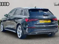 Used Audi A3 S-Line 147 HP (108 kW) 2023 Black Sedan