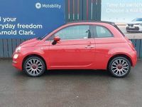 used Fiat 500C 1.0 Mild Hybrid Red 2dr