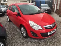 Used Vauxhall Corsa Active 65 HP (47 kW) 2012 Red Hatchback