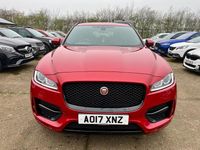 Used Jaguar F-Pace R-Sport 180 HP (132 kW) 2017 Red SUV