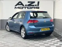 Used VW Golf VII Match 2015 Blue Hatchback