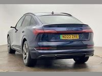 Used Audi e-tron Sportback Advanced 300 kW (408 HP) 2022 Blue SUV