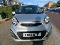 Used Kia Picanto 85 HP (62 kW) 2013 Silver Hatchback