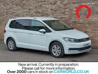 Used VW Touran SE 150 HP (110 kW) 2019 White MPV