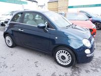 Used Fiat 500 Lounge 69 HP (50 kW) 2012 Blue Hatchback