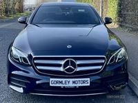 Used Mercedes E220 AMG line 2018 Blue Sedan