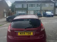 Usado Ford Fiesta Titanium X 95 HP (69 kW) 2014 Vermelho Citadino