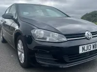 Used VW Golf VII SE 2013 Black Hatchback