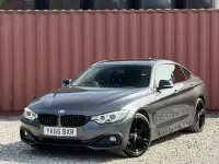 Begagnad BMW 418 Sport Line 2016 Grå Sportkupé
