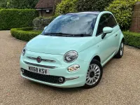 Used Fiat 500 Lounge 69 HP (50 kW) 2018 Green Hatchback