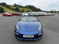 Used Porsche Boxster 315 HP (231 kW) 2012 Blue Cabriolet