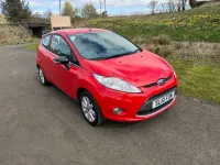 Used Ford Fiesta Zetec 2010 Red Hatchback