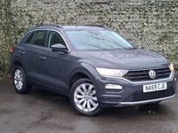 Usado VW T-Roc SE 115 HP (84 kW) 2019 Cinzento SUV