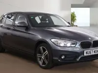 Used BMW 118 Sport Line 150 HP (110 kW) 2017 Grey Hatchback