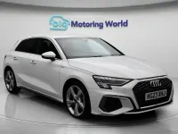 Used Audi A3 Sportback S-Line 150 HP (110 kW) 2023 White Hatchback