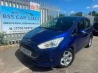 Used Ford B-MAX Zetec 95 HP (69 kW) 2015 Blue MPV