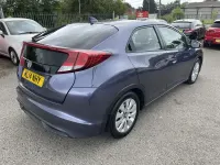 Used Honda Civic SE Plus 120 HP (88 kW) 2014 Blue Hatchback