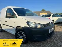 Used VW Caddy 102 HP (75 kW) 2011 White MPV
