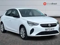 Used Vauxhall Corsa Design Edition 100 HP (73 kW) 2022 White Hatchback