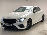 Used Mercedes E300 AMG line 245 HP (180 kW) 2018 White Coupe
