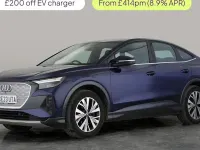 Used Audi Q4 Sportback e-tron Sport 150 kW (204 HP) 2023 Blue SUV