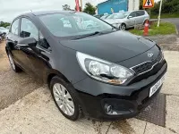 Used Kia Rio 2014 Black Hatchback