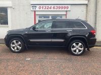 Used Jeep Grand Cherokee Overland 239 HP (175 kW) 2012 Black SUV