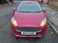 Used Ford Fiesta Zetec 2013 Red Hatchback