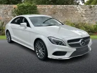 Used Mercedes CLS350 AMG Line Premium 258 HP (189 kW) 2016 White Coupe