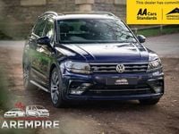 Used VW Tiguan R-line 150 HP (110 kW) 2016 Blue SUV