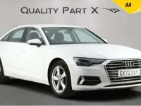 Used Audi A6 Sport 2022 White Sedan