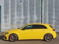 Used Mercedes A45 AMG 421 HP (309 kW) 2020 Yellow Hatchback