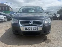 Used VW Touran S 105 HP (77 kW) 2009 Black MPV