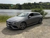 Used Mercedes CLA220 AMG Line Premium Plus 190 HP (139 kW) 2020 Grey Coupe