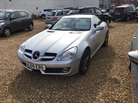 Used Mercedes SLK200 184 HP (135 kW) 2009 Silver Cabriolet