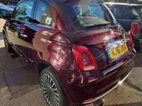 Used Fiat 500 Lounge 2016 Red Hatchback