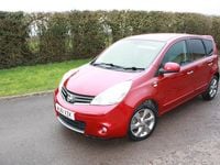 Used Nissan Note N-TEC 2011 Red MPV